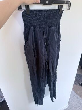 Ripe Maternity Tencel Navy Blue Cargo Pants